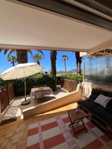 "Les Palmiers" Studio spacieux vue mer Terrasse & Parking
