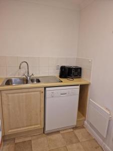 Canary Wharf River View Apartment with Balcony