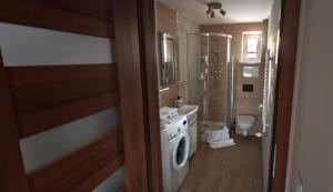 Noclegi kawalerka apartament w centrum Dzierżoniowa podwórko grill wynajm krótkoterminowy