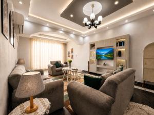 peaceful 2BR apartment Nile view