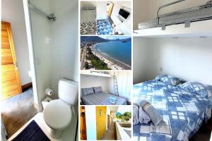 Suítes privativas com Ar, Frigobar e TV - apenas 300m da Praia da Maranduba