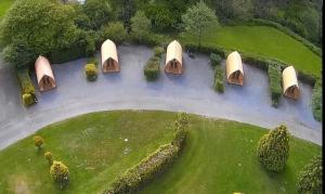 Nyth GLAMPING LOG POD, SLEEPS 4 NOBLE COURT HOLIDAY PARK PEMBROKESHIRE