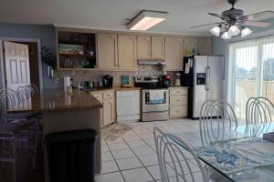 Dog friendly home with private beach internet and washer and dryer