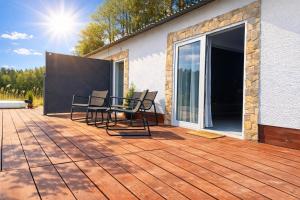 Mazury Apartamenty wodne tarasy Blue - Ruś