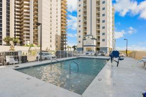 Gulf front condo with pool beach access and wrap around balcony