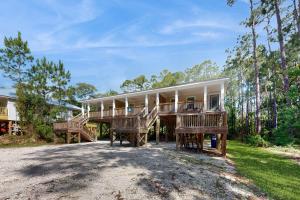 Inviting home near the beach with balcony full kitchen central AC & W&D