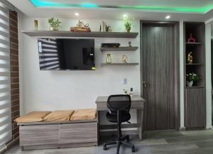 Moderno y Cálido Aparta Estudio en La Candelaria