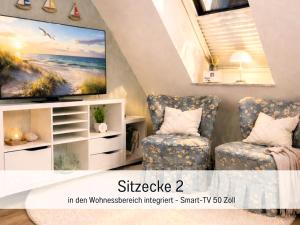 Ferienwohnung KIEK RUT - Gartenstrand, Wallbox & Sauna, alles für die Familie, zusätzlicher Loft in Harlesiel
