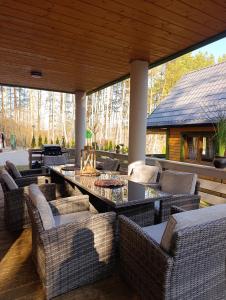 Dom całoroczny Leśny Czar balia, sauna na 12 osób