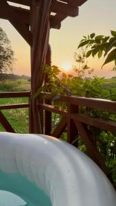 Domek z jacuzzi Wypoczynek Pod Lipami