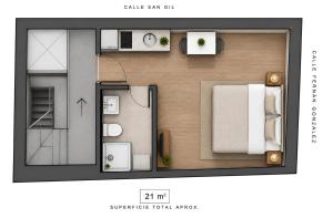 VIBUhomes Buhardilla con encanto en Casco Antiguo con aire acondicionado