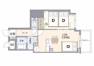 Skywood Kinshicho-晴空塔錦系町-crib free