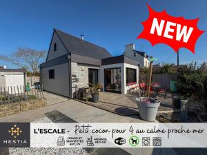 LESCALE - A charming comfortable house just a stones throw from the sea