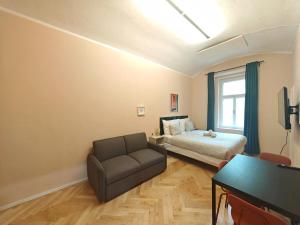 Spacious, Light Studio Apartment in Vinohrady