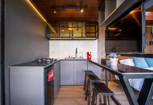 Modern Tiny House Near Quito Airport with Garden, Lagoon & Fire Pit