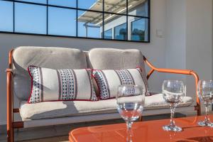 Modern Studio with balcony 700 meters to Beach