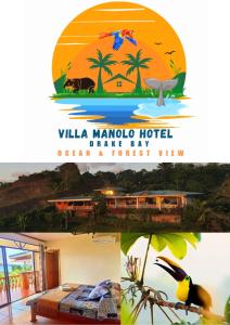 Dream View Rooms, Ocean and Forest view hotel Drake Bay