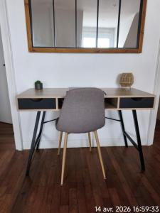 Chaleureux duplex 3 voyageurs au coeur de Lorient, tout à pied