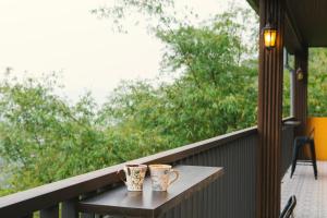 House on a hill with stunning views Hoa Binh Lake