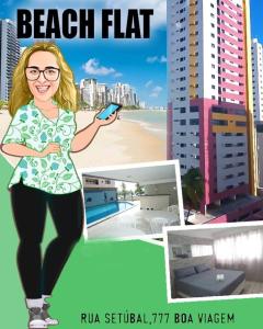 BEKOACH Beach Flat A 100m da Praia com Conforto e Localização Perfeita