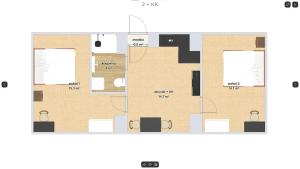 U Tonyho - Apartmán v centru Strakonice 2-kk