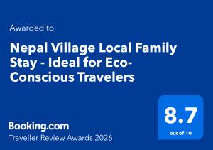 Nepal Village Family Stay - Authentic Bandipur Experience