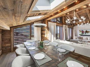 Penthouse à Megève avec piscine et animaux admis, 10 pers. - FR-1-569-83