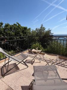 Spacieux triplex avec vue mer, proche de Monaco, 54 m2