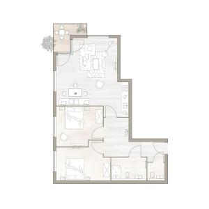 Binnendiek Resort Haus 1 Wohnung 10