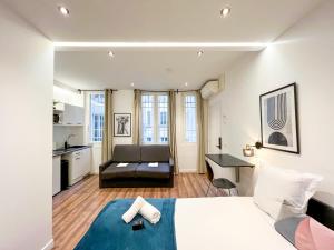 UrbanFlat 202 - Confortable Studio pour 4 au centre de Paris