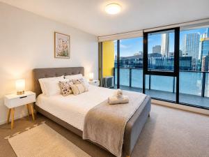 멜버른 / 멜번 Skyline Views 1BR Opp Crown with Free Parking 싱글룸 스위트룸