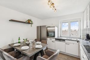 Citynahes 3BR-Apartment Hotelturmblick Business Stay