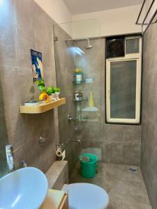 Kharadi 10floor Stylish 2BHK Cozy Brick Walls
