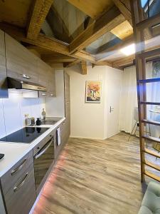 Zentrales Design Loft über den Dächern St Gallens