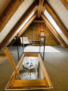 Zentrales Design Loft über den Dächern St Gallens