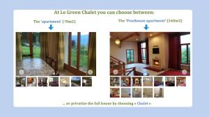 Chalets Le Green Chalet : photos des chambres