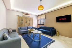 Résidence Triangle D or - Spacious Gueliz Getaway - Pool - Parking
