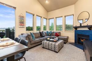 KBM Resorts Crestview Condos Spacious condo near Olympic Park with gas fireplace year-round pool hot tub city wide shuttle access. CVC-308B
