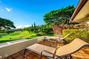 Kapalua Golf Villas Fairway View 2 BR Sleeps 4 Villas Perfect for Golfers Complimentary Car with 6 Nights KGV-16P3 by KBM