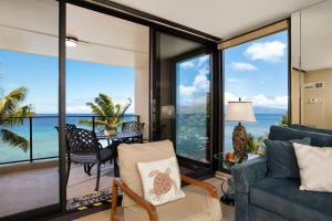 Mahana Oceanfront 2 BR Whale Watching Villas Complimentary Car with 6 Nights MAH-611 by KBM