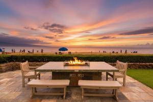 Whaler Ocean View Studio Kaanapali Beach Steps to Beach Complimentary Car with 6 Nights WH1-1218 by KBM