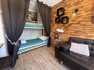 Studio rénové calme, parking - 4 pers. - FR-1-845-27
