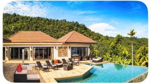5 Bedroom Luxury Sea View Villa Bubbles