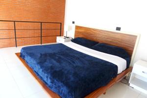 Modern condo loft in Zoho Skies with a roof pool
