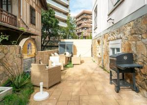 Encantador apartamento con jardín privado