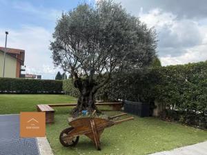 Large apartment with private garden