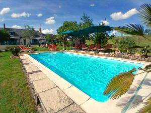 Grande longère Côteaux du Layon Piscine chauffée