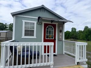 Tiny house by the woods