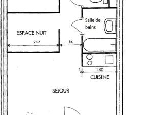 Appartement charmant avec parking - 45 pers., vue pistes - FR-1-455-293