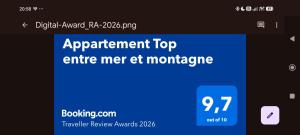 Appartement - Entre Mer et Montagne